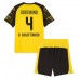 Maillot de foot Borussia Dortmund Nico Schlotterbeck #4 Domicile vêtements enfant 2025-26 Manches Courtes (+ pantalon court)